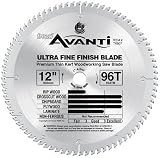 Freud TK807 Avanti 12-Inch 96-Tooth ATB 1-Inch Arbor Ultra-Fine Finish Crosscut Blade