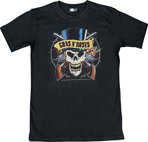 Littlerockstore Unisex Baby Guns 'N Roses T-shirt Top Hat (3-6 months)