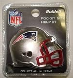 New England Patriots Riddell Revolution Pocket Pro Football Mini Helmet