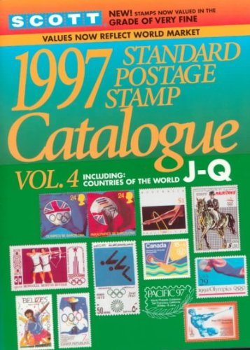 scott 1997 standard postage stamp catalogue countries of the world j o scott standard postage stamp catalogue