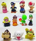 Nintendo Super Mario Bros Exclusive 11 Pcs. Figure Set Japan Import Figures 51GvXhW9h5L. SL160 Nintendo Super Mario Bros Exclusive 11 Pcs. Figure Set Japan Import Figures