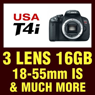 black friday price GID CanonT4i_3LensKIT