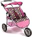 Bayer Chic 2000 69724 Puppenwagen Zwillingsjogger Funny pink