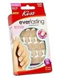 Kiss everlasting nails French real short nail kit # EF04 53239