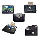 Ledertasche TomTom von Spartechnik: Tasche f&uuml;r TOM TOM Serien XL One IQ HD Work 7000 9000 22 30 31 Routes Regional Europe Edition Serien - siehe Beschreibung