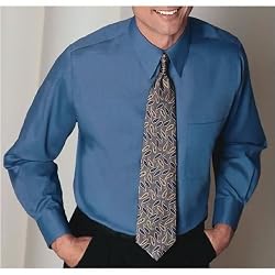 Neil Allyn Pinwhale Poly/Cotton Dress Shirt for men