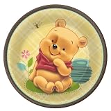 Baby Pooh and Friends Dinner Plates (8) Party Supplies