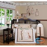 Boutique Beautiful Giraffe Loving Family 13PCS CRIB BEDDING SET