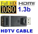 VESA & CEA Compliant DisplayPort Male to HDMI Female Cable Adapter for HD Audio/Video Transmissions