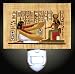 Egyptian Papyrus Decorative Night Light