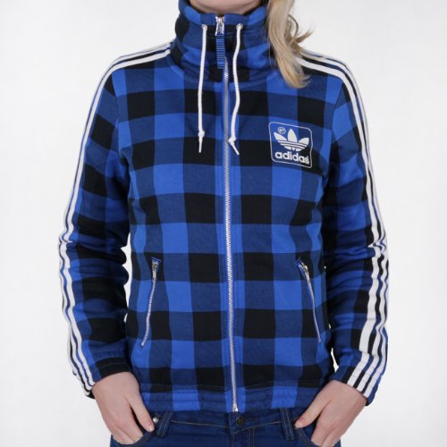 Adidas Damen Jacke ST Firebird TT- Check, bluebird, 36, O58340-36 Preisvergleich