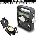 Etón FR500 Solarlink (Black), PLUS A Military Style Lensatic Compass. Great for All H...
