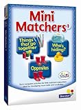 Mini Matchers Triple CD-ROM Pack - early literacy skills and fun from Sherston (Home User)