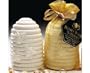 100% Natural Honey Blossom Bee Hive Shaped Soap - Moisturizing and creamy!
