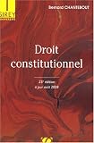 Droit constitutionnel : A jour de la r�forme constitutionnelle