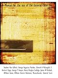 A Manual for the use of the General Court for 1921