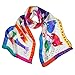 Wrapables Vibrant 100% Silk Long Scarf 51
