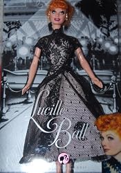 Mattel 2008 Lucille Ball Legendary Lady of Comedy Doll in Black Dress