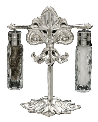 Arthur Court Fleur-De-Lis Hanging Pepper Set