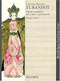 Turandot: Vocal Score
