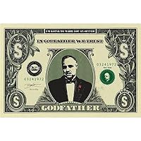 The Godfather Movie (Dollar Bill) Poster Print
