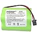 HQRP 2200mAh Battery for Uniden BEARCAT BC245 BC245XLT UBC245XLT BC250 BC250D BC296 BC296D Scanner plus HQRP Coaster