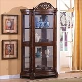 Marianne Half Round Curio By CrownMark Furniture