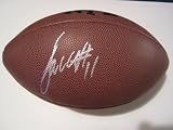 Larry Fitzgerald Arizona Cardinals Signed Autographed Football Coa Matching Holograms