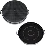 Produkt-Bild: 2 Kohlefilter (SPARSET) 210 mm Durchmesser, f&uuml;r Dunsthaube, Dunstabzugshaube, Abzugshaube von Teilepoint