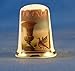 Porcelain China Collectable Thimble - Travel Poster Series France -- Free Gift Box