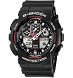 Casio Men's G-Shock X-Large Analog-Digital Black Dial Watch GA100-1A4