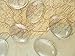 25 CleverDelights Glass Oval Cabochons - 30x40mm - Clear Magnifying Cabs - Dome Pendant Cab - For Cameo Pendants, Photo Jewelry, Rings, Necklaces - 40x30mm - 1 3/16