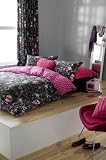 Skulls Double Bed Duvet Cover Set With Matching Curtains