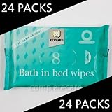 Bath in Bed Wipes - Full Box of 24 Packs