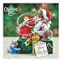 Charming Tails Merry Kiss-mas Collectible Christmas Mouse Figurine by The Hamilton Collection