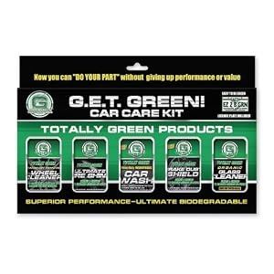 Green Earth Technologies 01915   5 Pack Car Care Kit With License Plate