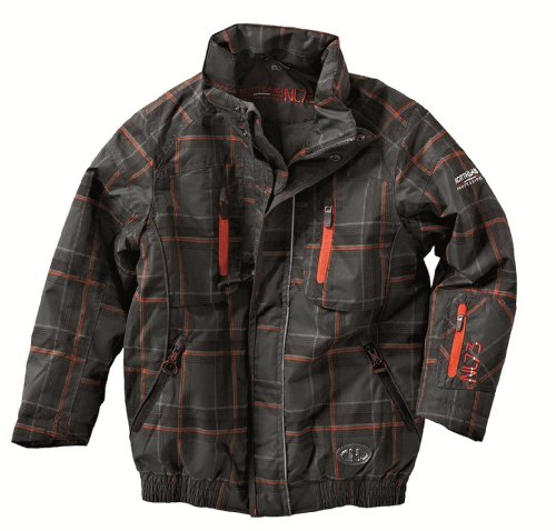 Northland Kinder Jacke Xen Zac Boys Ski, Print Anthrazite, 164