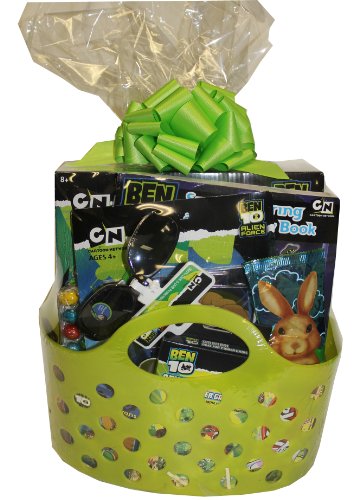 51GwO8gSoCL Ben 10 Alien Force Easter Basket with Candy   Perfect for Get Well, Birthday, or Other Occasion