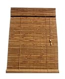 Review Lewis Hyman 108143 / Lewis Hyman 108143 Kalahari Bamboo 72-by-72-Inch Rollup Blind with 6-Inch Valance, Bamboo