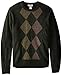 Dockers Men's Argyle-Center Crew-Neck Sweater