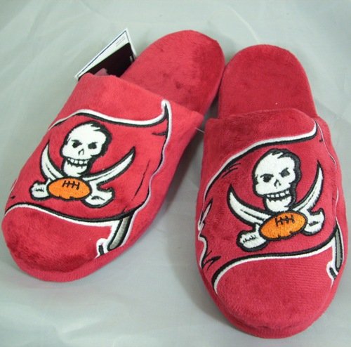 Tampa Bay Buccaneers Big Logo Hard Sole Slide Slippers