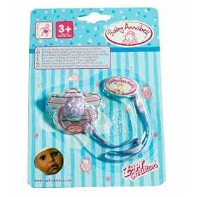 Zapf Creation Baby Annabell Dummy With Ribbon & Clip