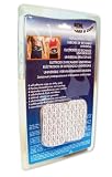 Gymform - GYMFORM08CAPTEUR - Kit Rechange Electrodes pour Ceinture ABS et Core