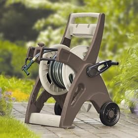 Suncast 175ft Slide Trak Hosemobile Hose Reel Cart - SUN047
