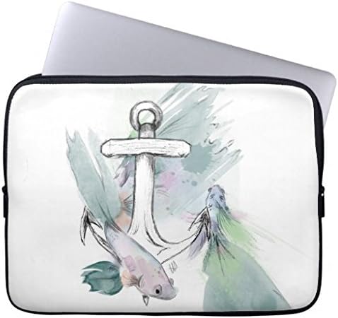 Eratio Fish Laptop Sleeve 15 Inch Macbook Air Case Macbook Pro Sleeve and 15 Inch Laptop Bag