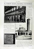 1916 BYZANTINE MOSAICS APOLLINARE NUOVO RAVENNA WAR