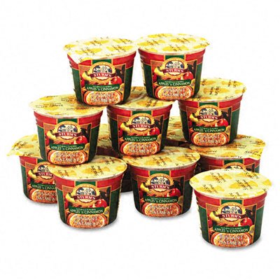 Single Serve Instant Oatmeal, Maple Brown Sugar Flavor, Twelve 1.9 oz. Bowls/Box (OFX02154) Category: Cereals