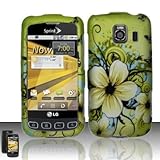 Rubberized Hawaiian Flowers Snap on Design Case Hard Case Skin Cover Facepl ....