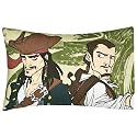 Pirates Caribbean Kraken Pillowcase - Cream