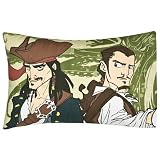 Pirates Caribbean Kraken Pillowcase - Cream